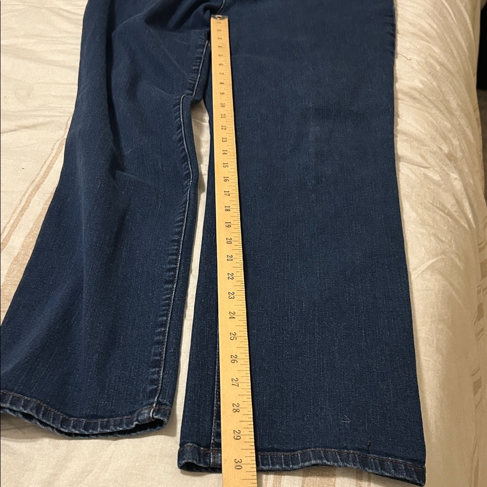 Lauren Ralph Lauren Navy Straight Leg Jeans - Picture 8 of 11